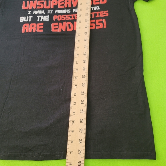 I'm Currently Unsupervised T-Shirt Gaming Rude Novelty  size M - Picture 4 of 8